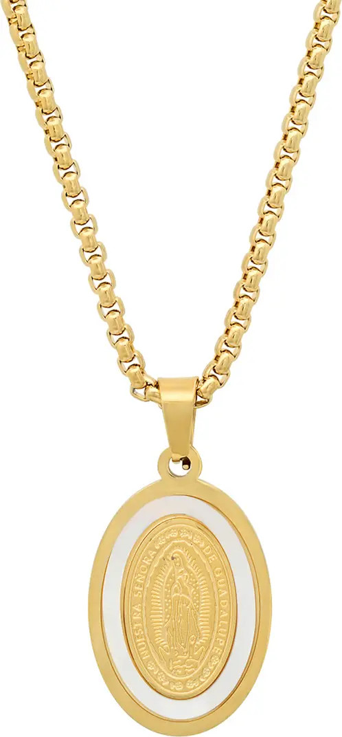Senora de Guadalupe Pendant Necklace | Nordstrom Rack