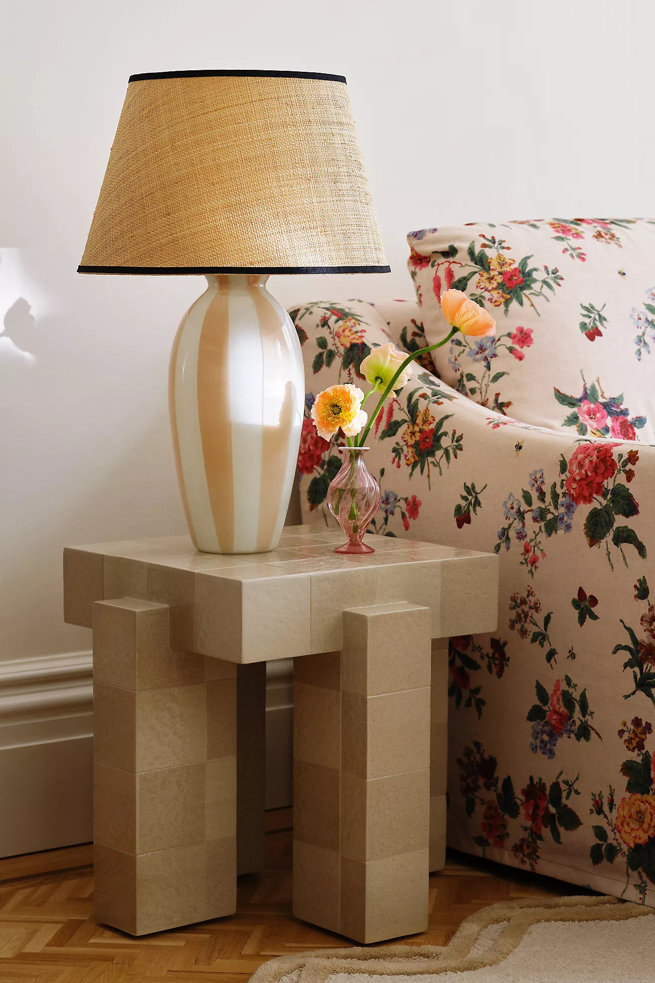 Mallorca Tile Side Table | Anthropologie (US)