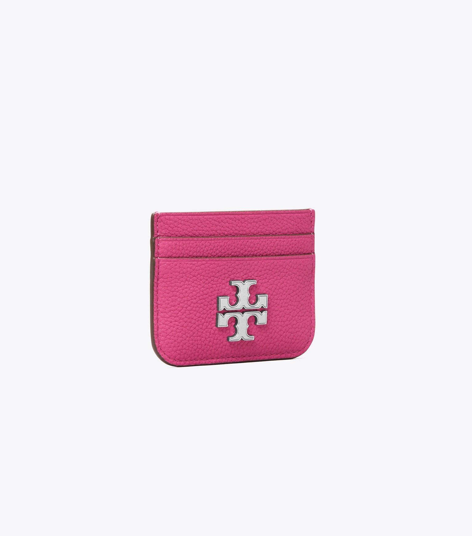 Eleanor Pebbled Card Case: Women's Designer Card Cases | Tory Burch | Tory Burch (US)