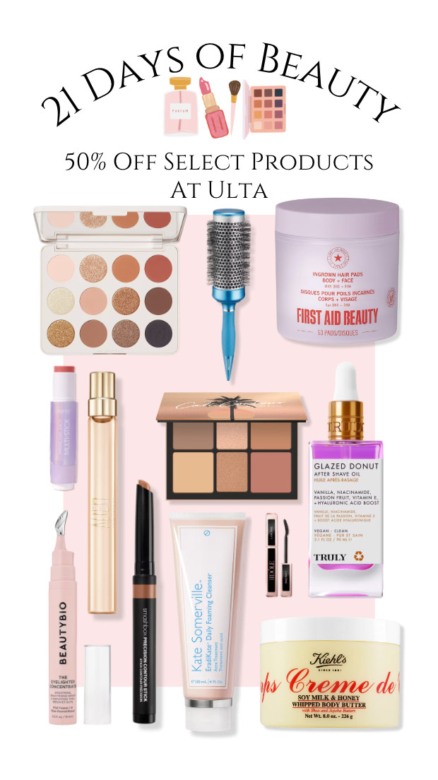 21 Days of Beauty are happening now at Ulta!!! Get 50% off on these select beauty products for 3/12/26! 

 #LTKSaleAlert #LTKBeauty