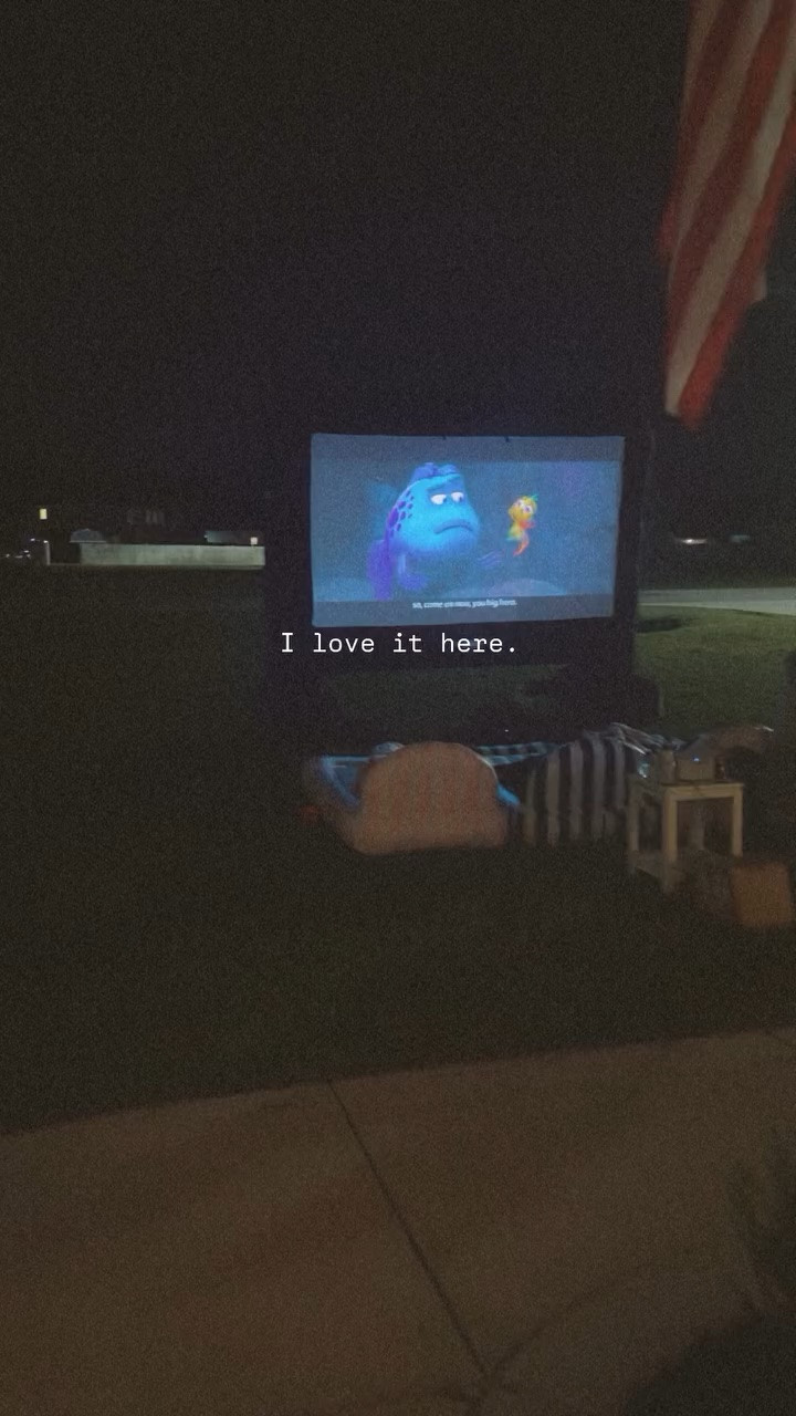 I love it here. Outdoor movie nights are one of my favorite summer traditions

#LTKHome #LTKmomlife