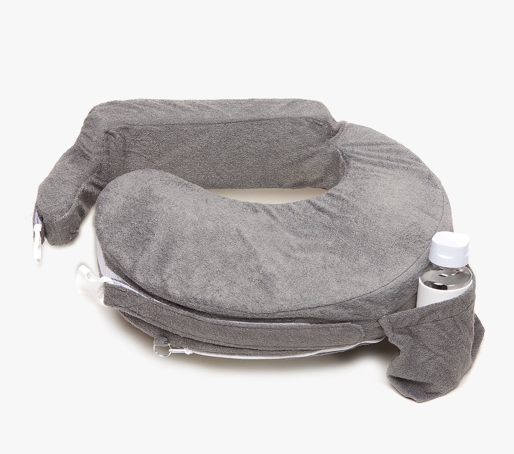 My Brest Friend Deluxe Nursing Pillow, Evening Gray | Pottery Barn Kids