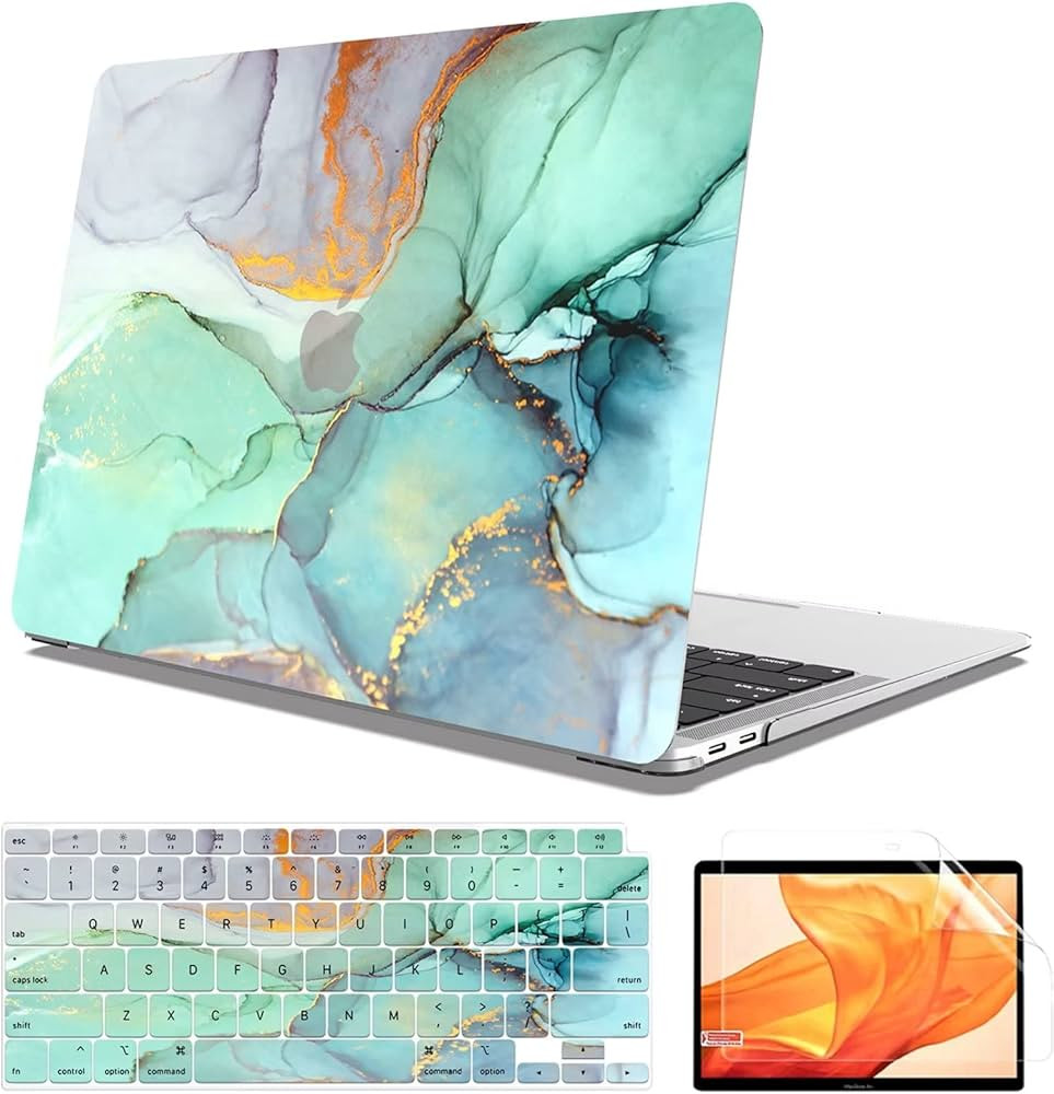 Compatible with MacBook Air 13 inch Case 2021 2020 2019 2018 Version M1 A2337 A2179 A1932 with Re... | Amazon (US)