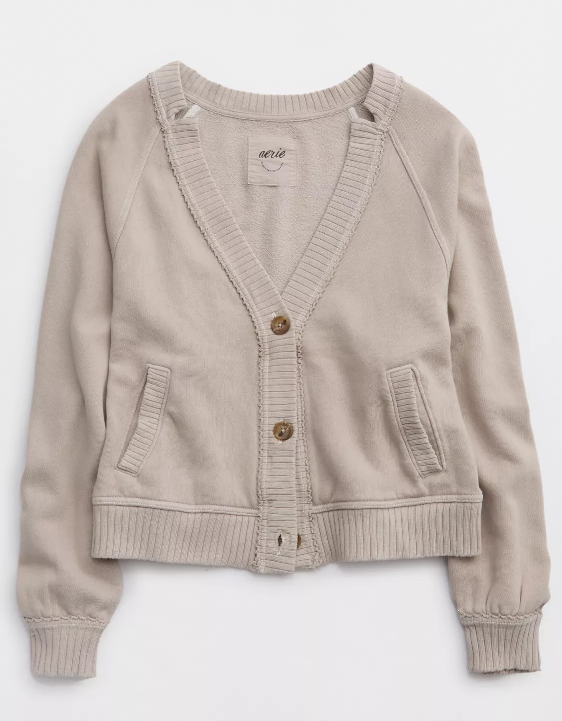 Aerie Fleece Cardigan | Aerie