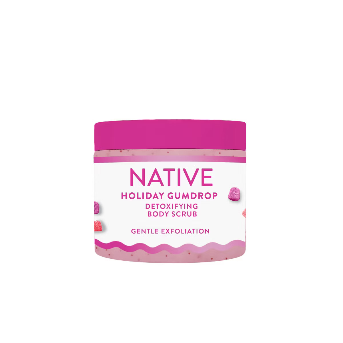 Native Limited Edition Holiday Body Wash Scrub - Gum Drop - 12oz | Target
