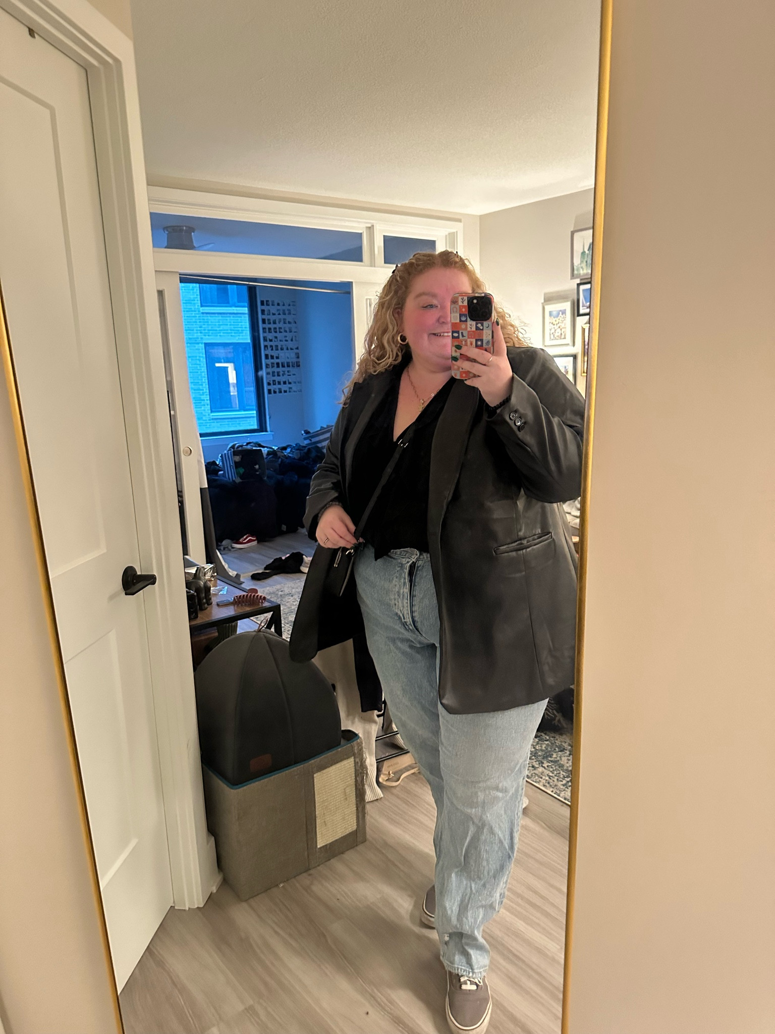 Leather blazers are one of my favorite trends from the past few years!!

Blazer
Leather blazer
Outfit
Plus size
Plus size outfit

#LTKSeasonal #LTKcurves #LTKstyletip