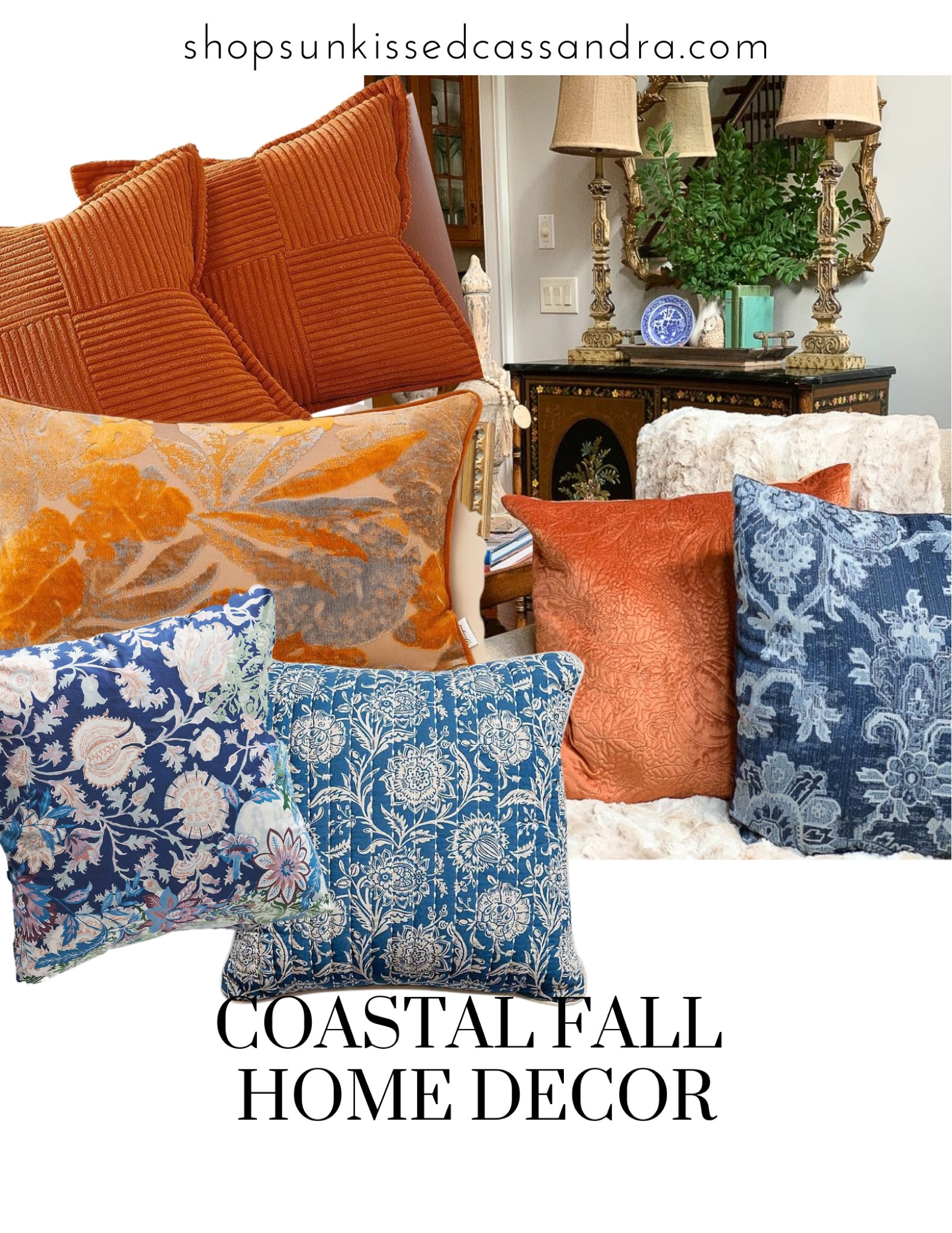 Loving the vibe of mixing and matching textures and colors to create more dimension with throw pillows this fall season 

#LTKSeasonal #LTKunder50 #LTKhome