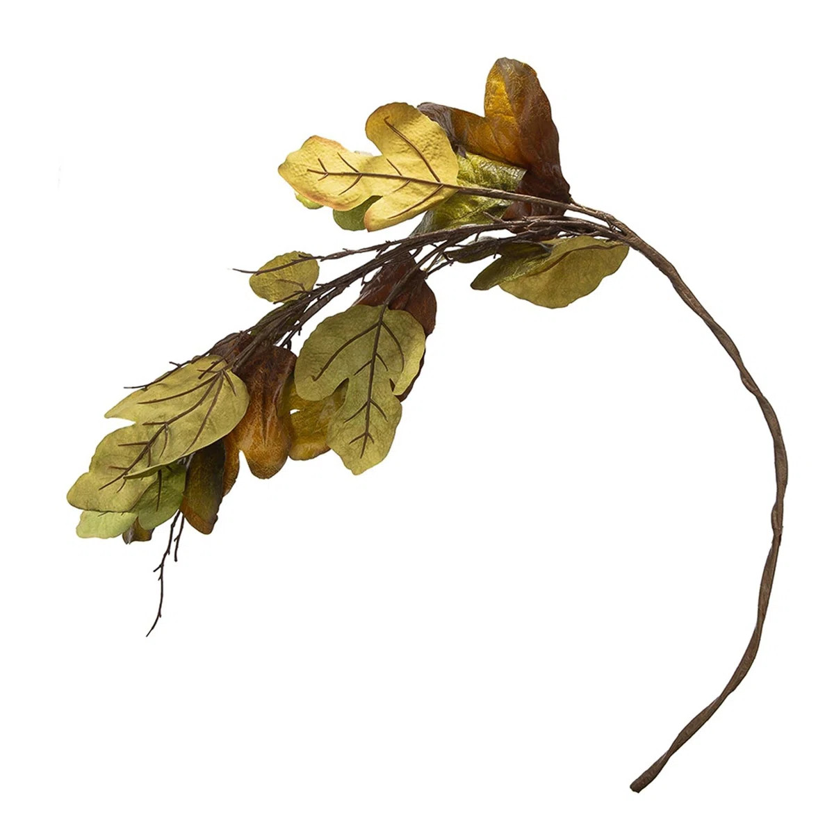 Maple Leaf Spray Green & Mustard, Botanicals Decor for Thanksgiving Table Decorations | Wayfair North America