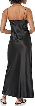 The Drop Women's Shelby Tie-Up Cutout Slip Dress | Amazon (US)