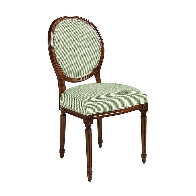 Limited Edition Oval Back Louis XVI Side Chair | Ballard Designs | Ballard Designs, Inc.