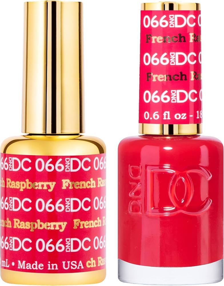 DND DC Gel Polish Set, Red Collection, UV/LED Gel Polish and Air Dry Nail Lacquer, Matching Chip-... | Amazon (US)