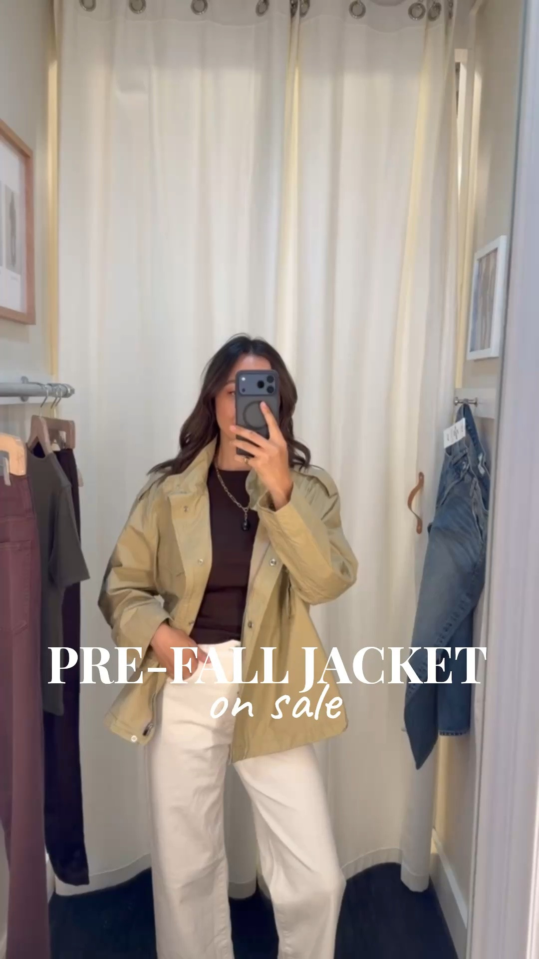 Madewell early fall sale selects - 20% off sitewide with code LTK20 

Field jacket — wearing medium, could size down for a more fitted look, can be cinched 
Tee — xs 
Darted barrel jeans — size 25, can size down

Elevated style / early fall outfit / style over 30

#LTKxMadewell #LTKSaleAlert #LTKootd