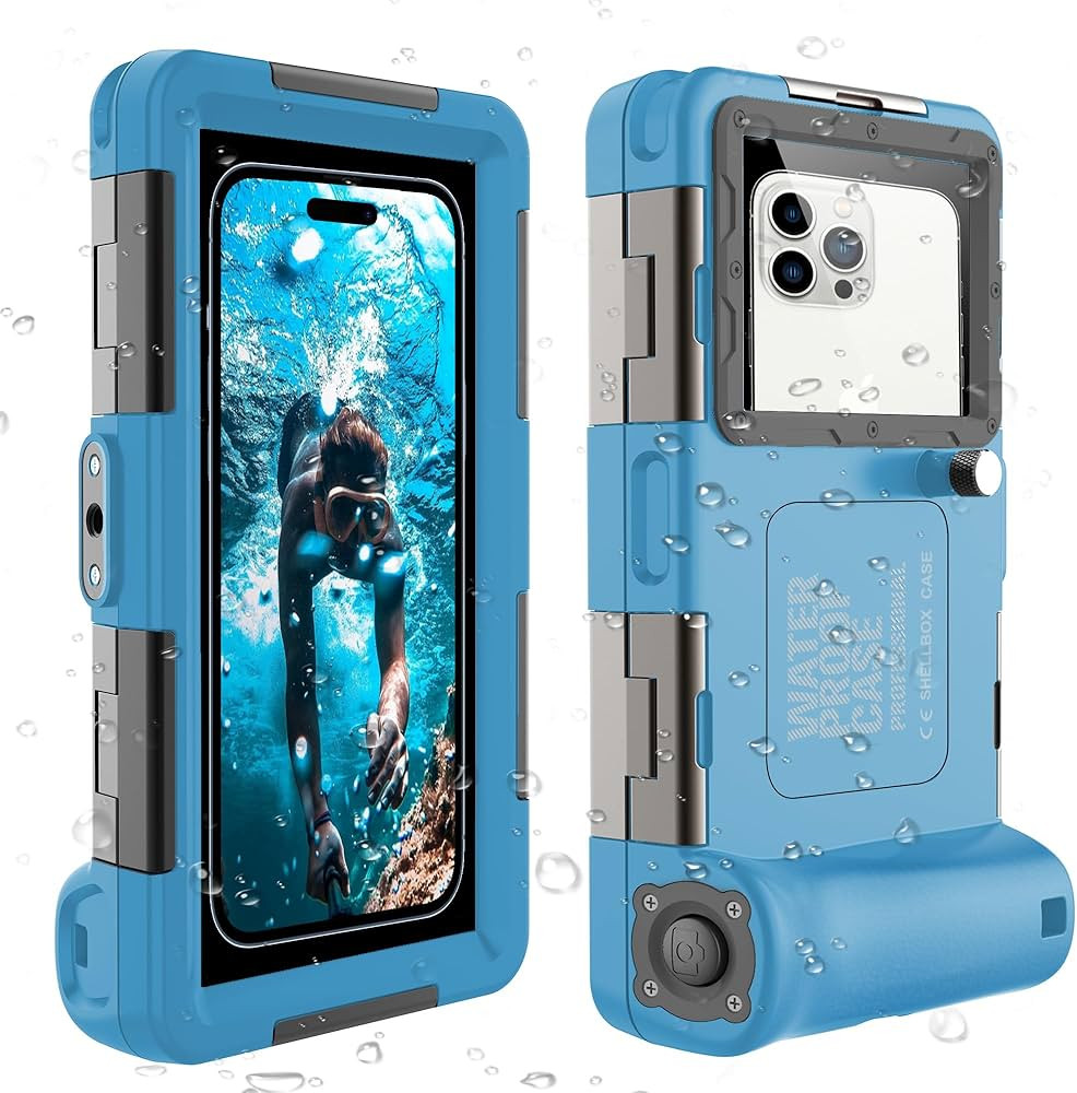 ShellBox Case Diving Case 2nd Gen for Phone/Samsung Galaxy Series, Universal Phones[4.9-6.9 Inch]... | Amazon (US)