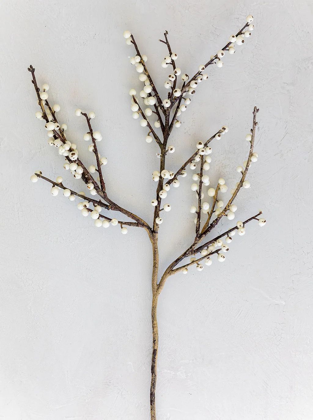 Faux White Berry Stem | House of Jade Home