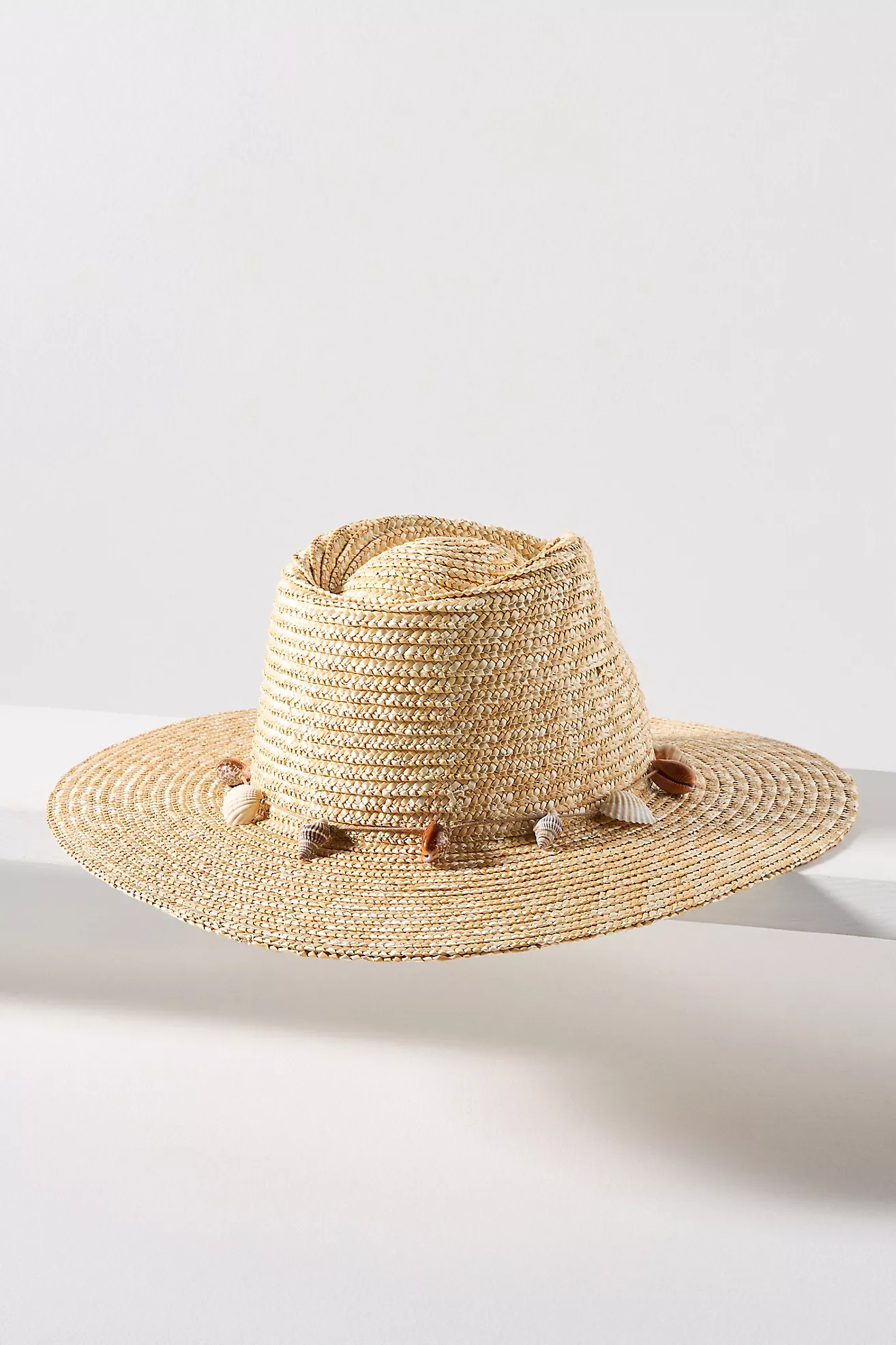 Jocelyn Shell Straw Rancher | Anthropologie (US)