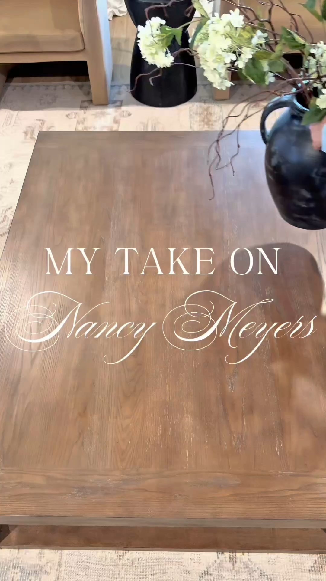 Spring its here and this is my take on Nancy Meyers aesthetics. That fits my style and my home. All Floral is from Hobby Lobby  #potterybarn #target #tjmaxx #homedecor 

#LTKSaleAlert #LTKHome #LTKStyleTip