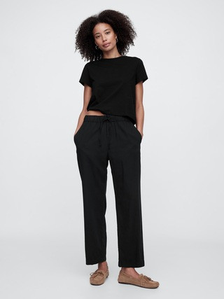 Mid Rise Easy Twill Pants | Gap Factory