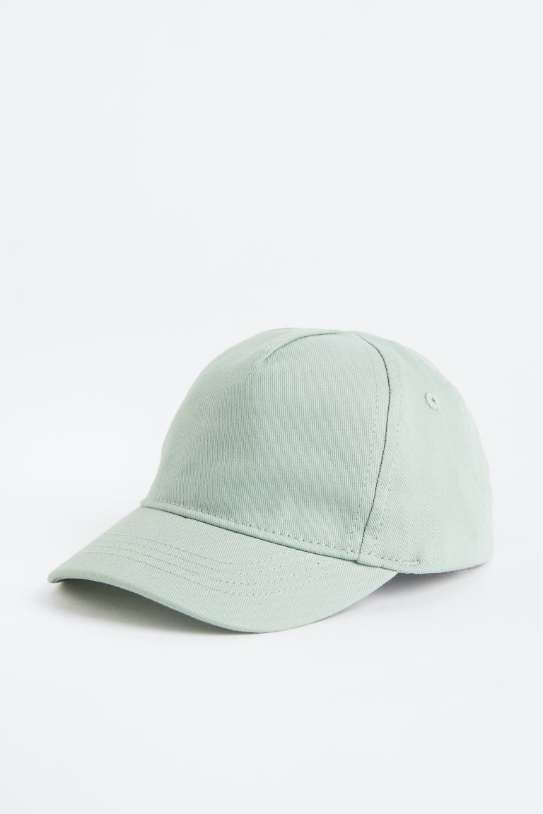 Cotton Cap - Light green - Kids | H&M US | H&M (US + CA)