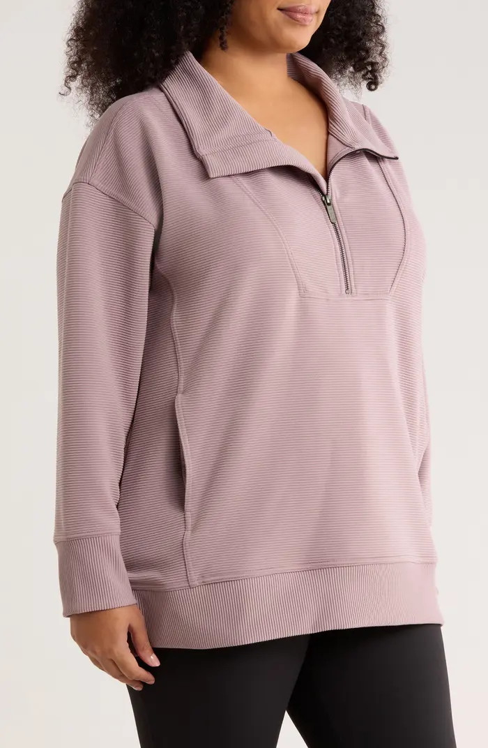 Kickback Ottoman Half Zip Tunic | Nordstrom