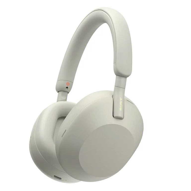 Sony WH-1000XM5 Wireless Over-Ear Noise Canceling Headphones (Silver) - Walmart.com | Walmart (US)