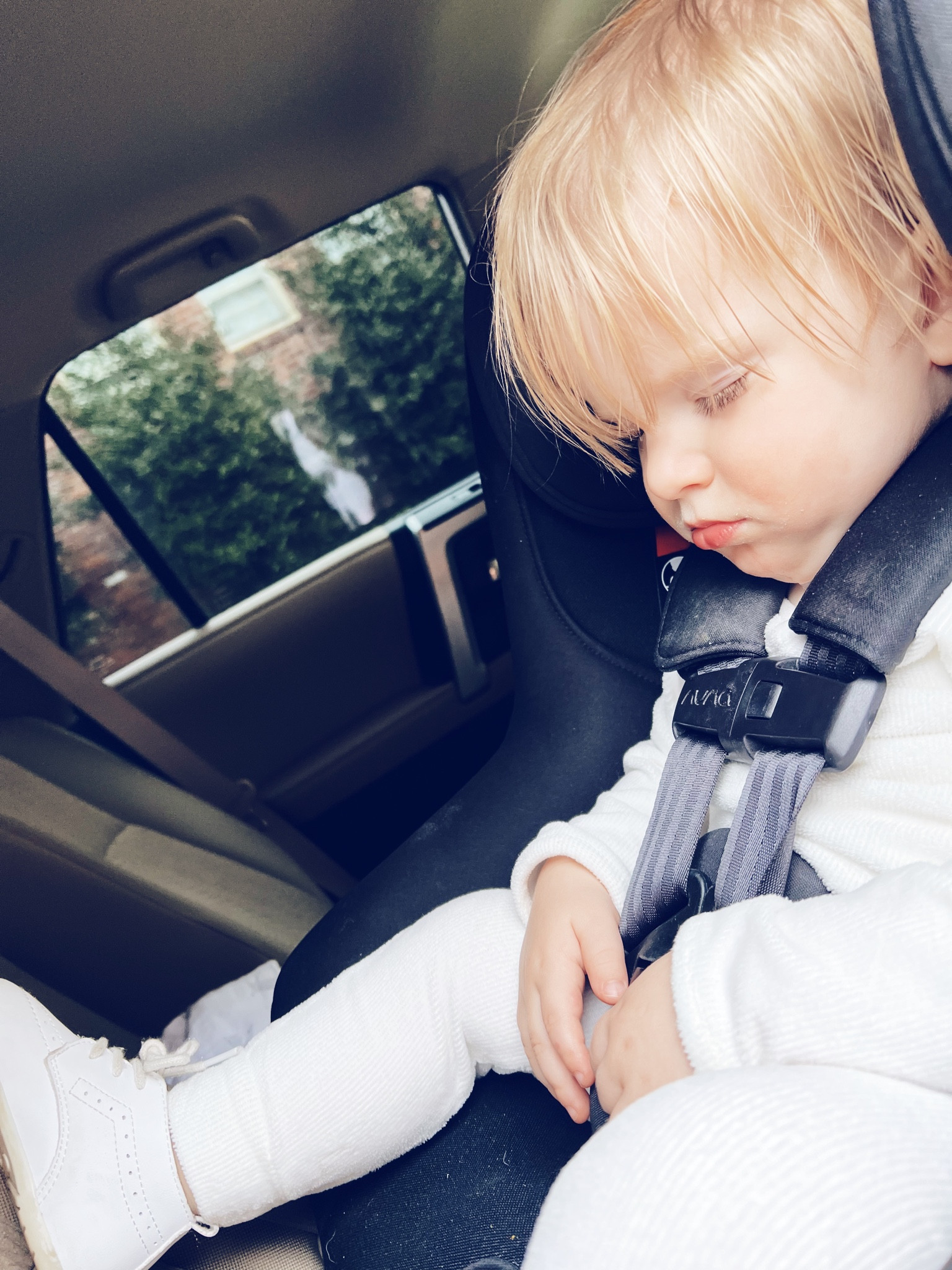 passed out in the car seat about 0.2 seconds after leaving the church - quiteee a busy and long day little man had 🤣🤍😂 sweet sweet sleepy boy !!! 🥹👼🏼🤍

#LTKbaby #LTKfamily