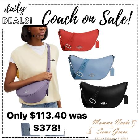 Coach shoulder bag on sale! 

#LTKItBag #LTKGiftGuide #LTKSaleAlert
