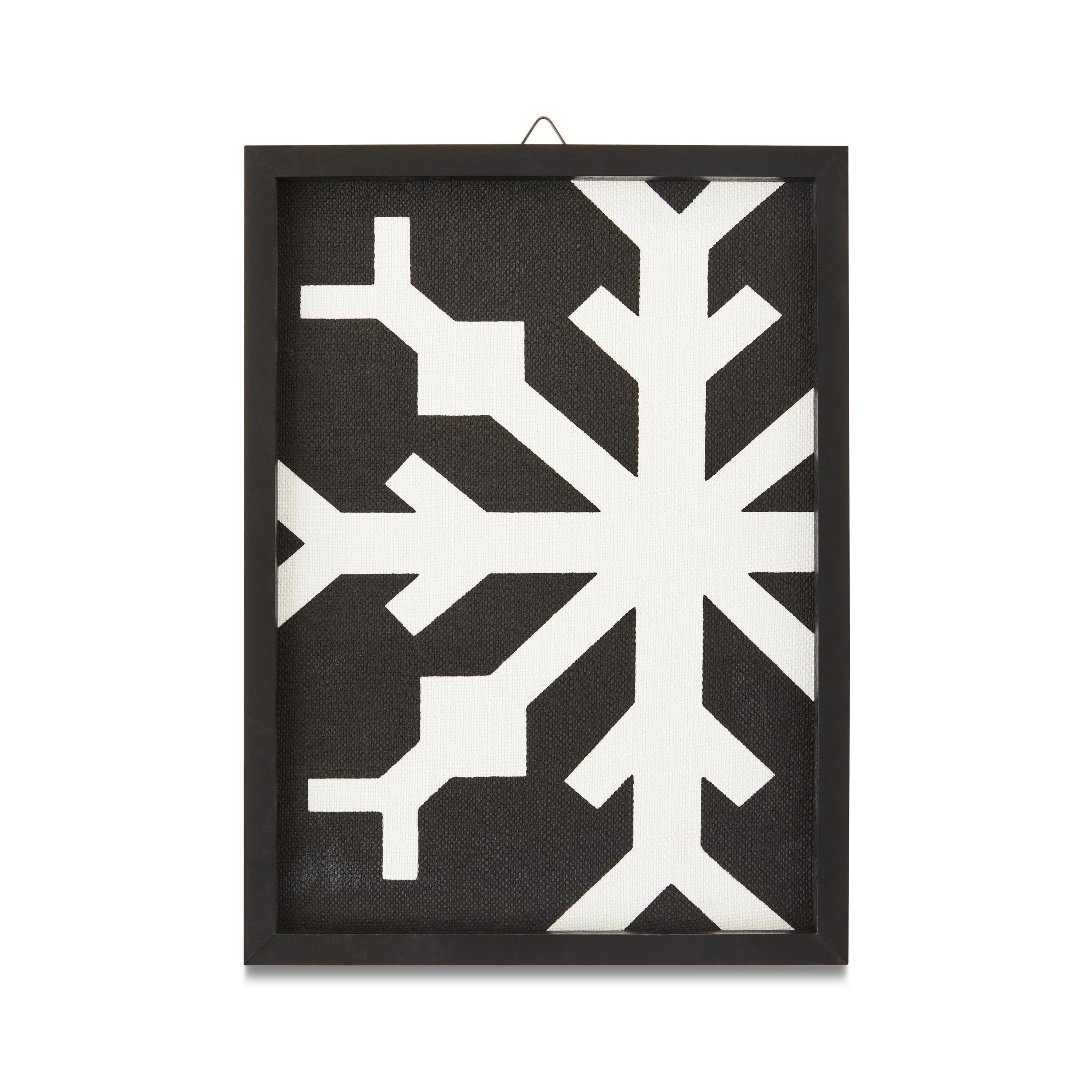 Black/White Snowflake Wall Décor, by Holiday Time | Walmart (US)