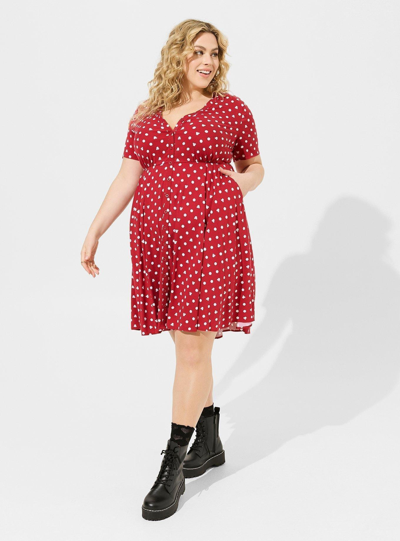 Disney Minnie Mouse Shirt Dress | Torrid (US & Canada)