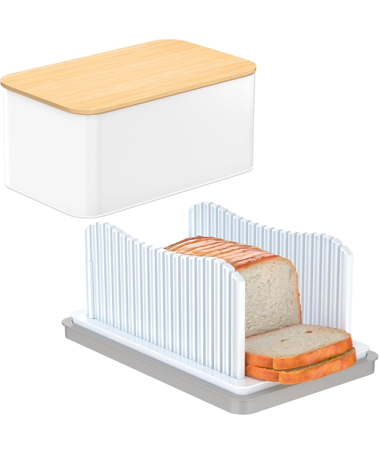 Bread slicer and storage box!