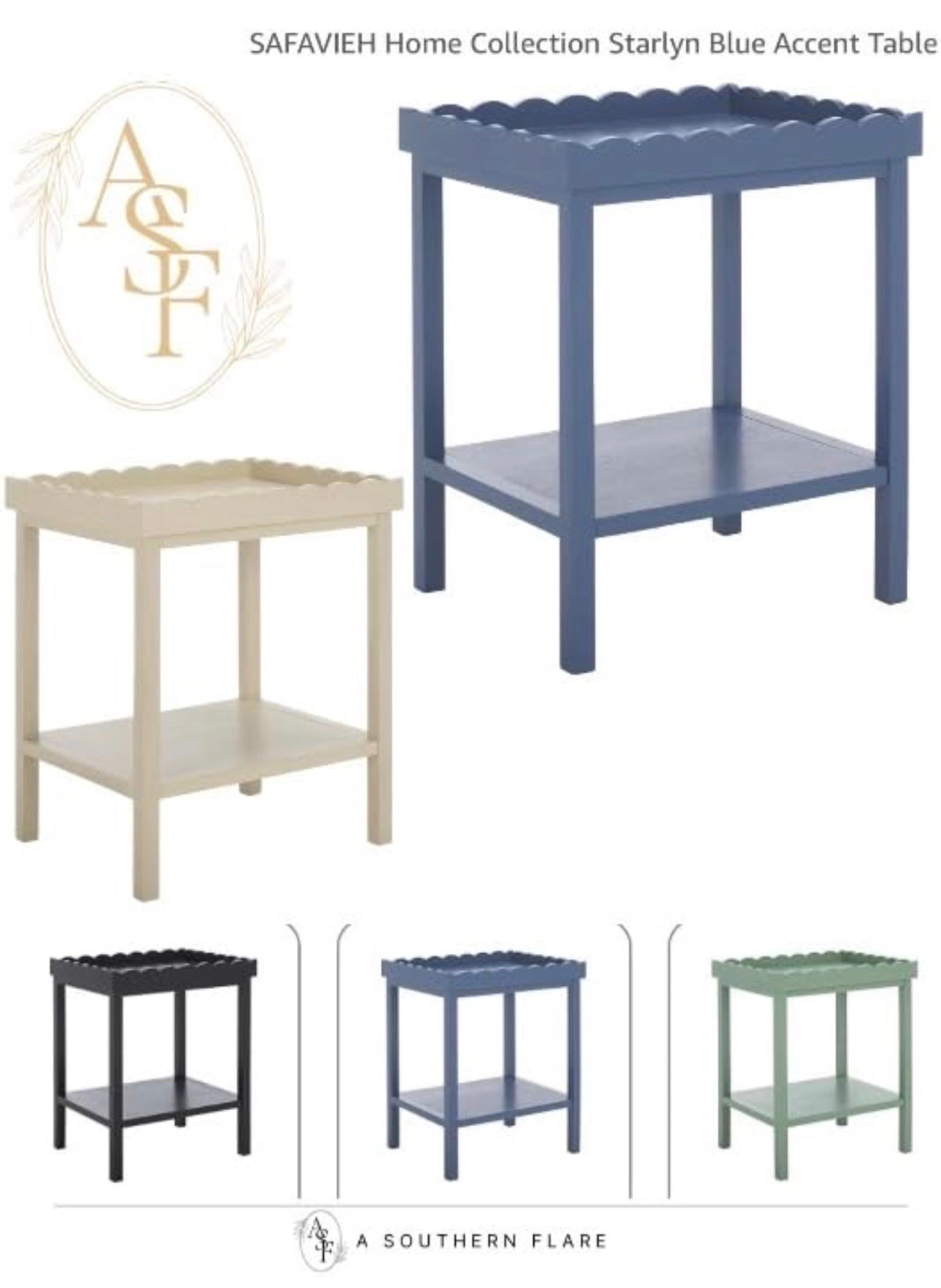 accent tables for any space! Check out the different styles and colors available. #HomeDecor #FurnitureFinds