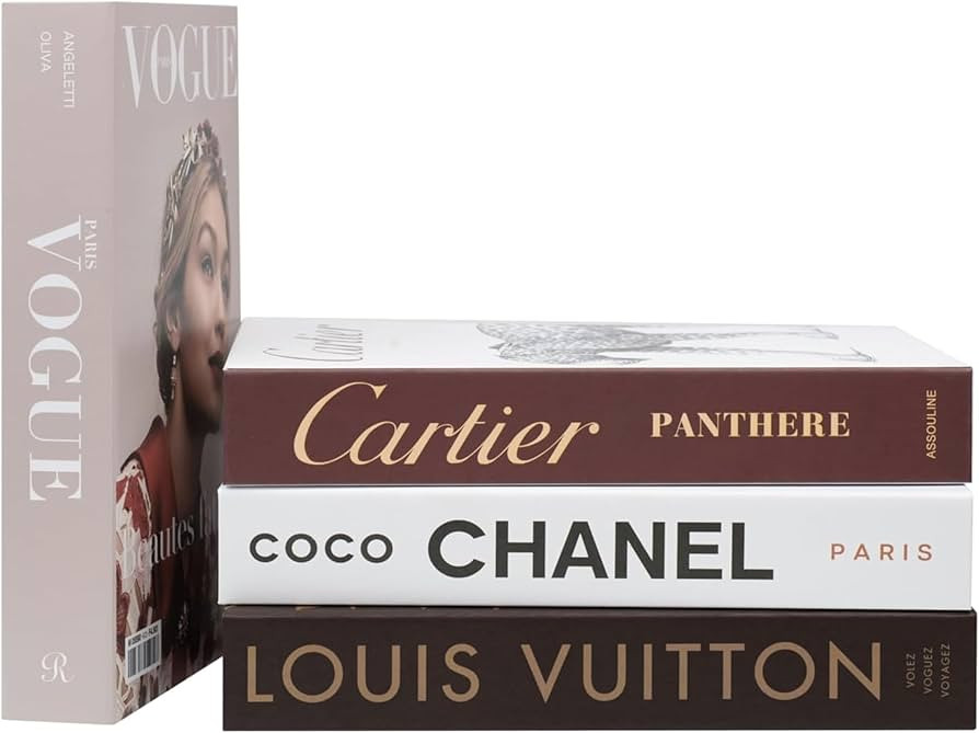 Luxe Large | 4 PCS Decorative Books for Home Decor | Coffee Table Book Decor | Faux Books for Dec... | Amazon (US)