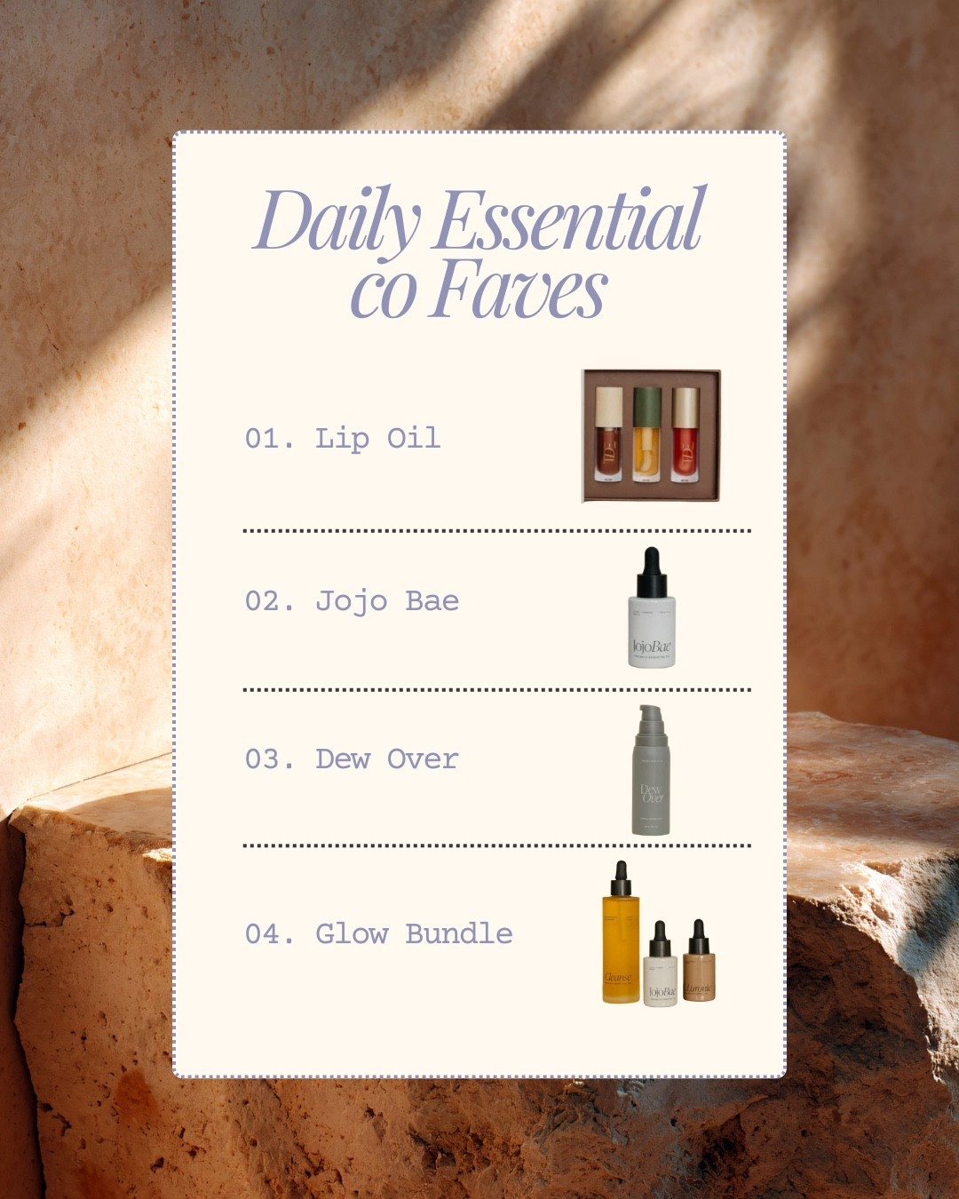 Daily essential co faves 

Use code - Whitlichfield for 10% off 

#LTKmorningroutine #LTKgrwm #LTKselfcare