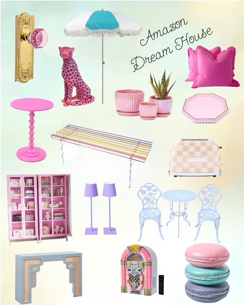 Amazon home decor for the pink dream house kinda girl. 

#LTKHome