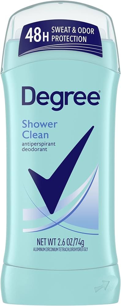 Degree Deodorant Womens Motion Sense Shower Clean, 2.6 Ounce (Pack of 3) | Amazon (US)