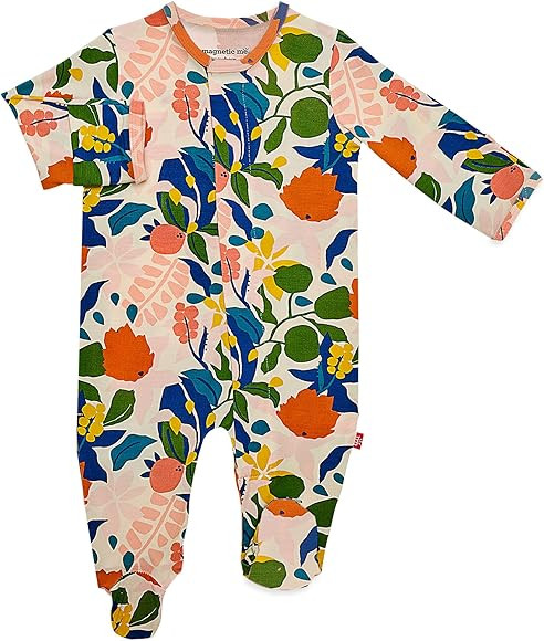 Magnificent Baby Magnetic Me Modal Magnetic Fastener Footie | Amazon (US)