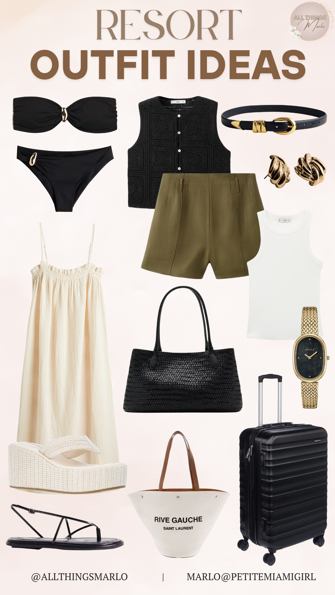 Resort Outfit ideas. 

 #LTKootd #LTKSwim #LTKTravel