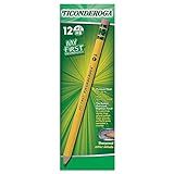 TICONDEROGA My First Pencils, Wood-Cased Soft, Pre-Sharpened, 12 Count (X33312) | Amazon (US)