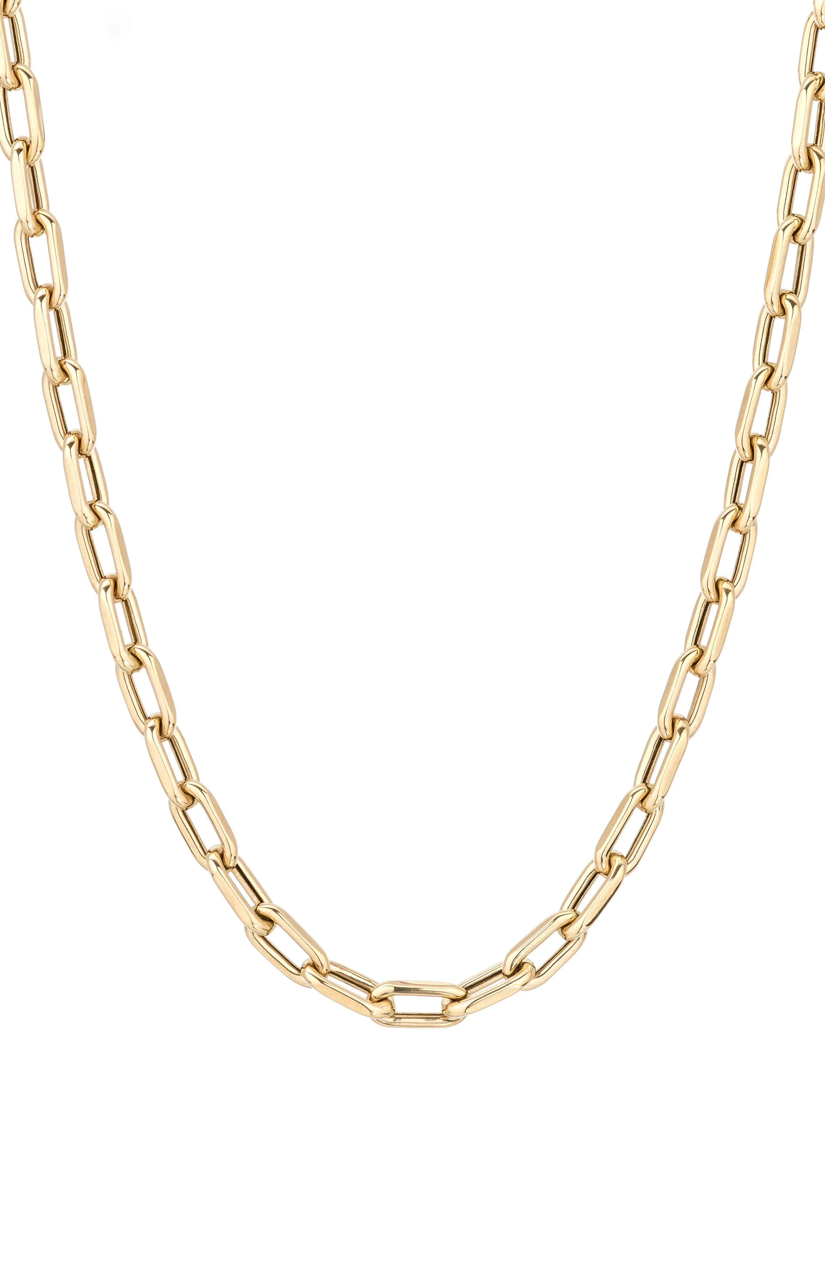 Italian Chain Link Necklace, 5.3mm (Women) | Nordstrom | Nordstrom