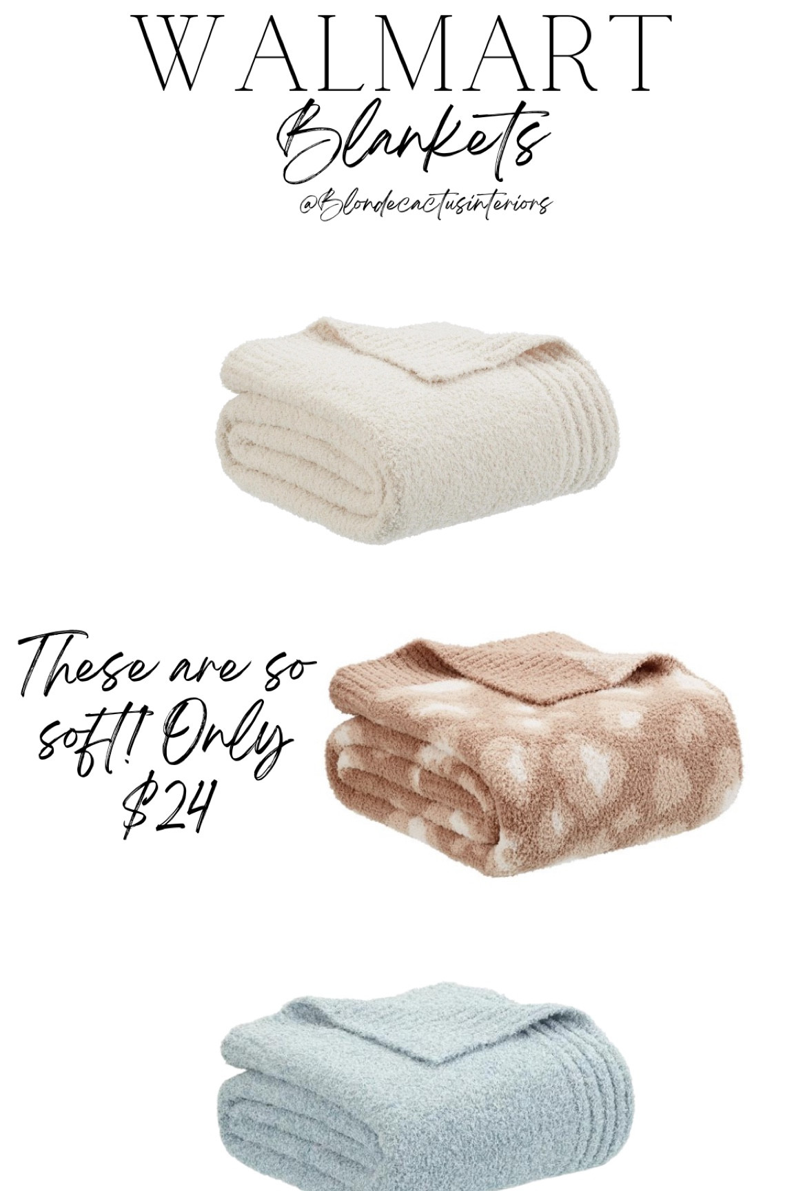 The softest blankets. Barefoot dream dupe! 

#LTKHoliday #LTKhome #LTKsalealert