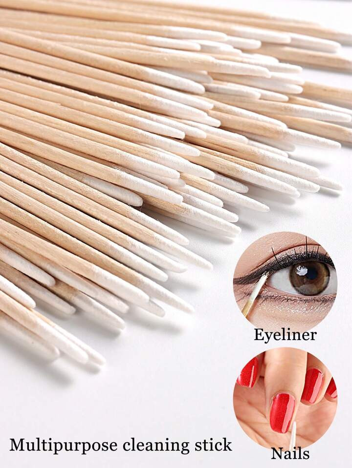 1 Pack Micro Tip Cleaning Stick, Multi-Purpose Beauty Cleaning Stick Q-Tip Applicator For Refinin... | SHEIN