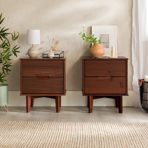 Aizlyn Nightstand (Set of 2) | Wayfair North America