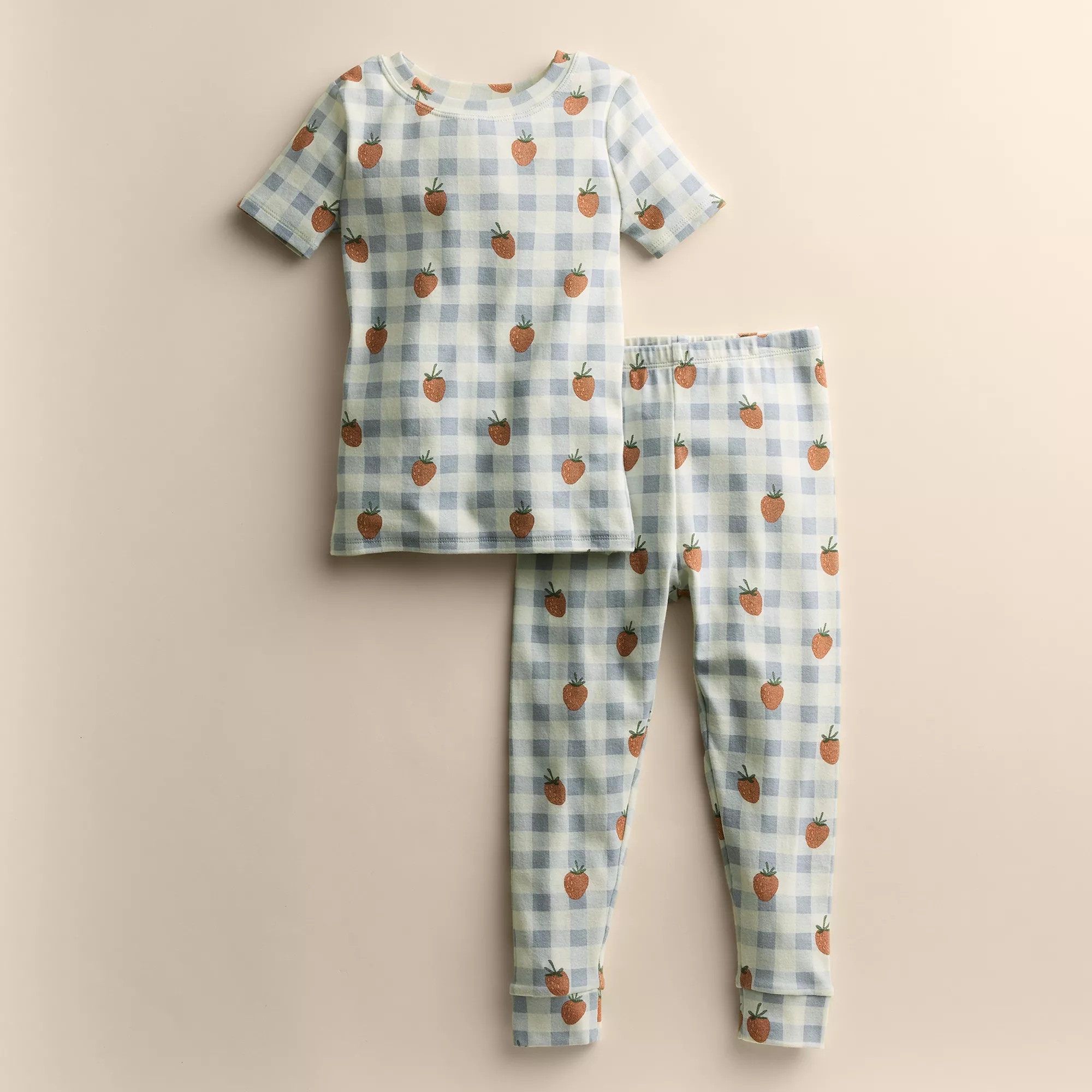 Kids 4-12 Little Co. By Lauren Conrad Short-Sleeve Two Piece Tight Fit Pajamas | Kohl's