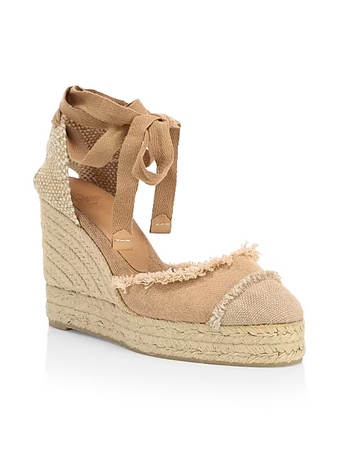 Catalina Canvas Platform Wedge Espadrilles | Saks Fifth Avenue