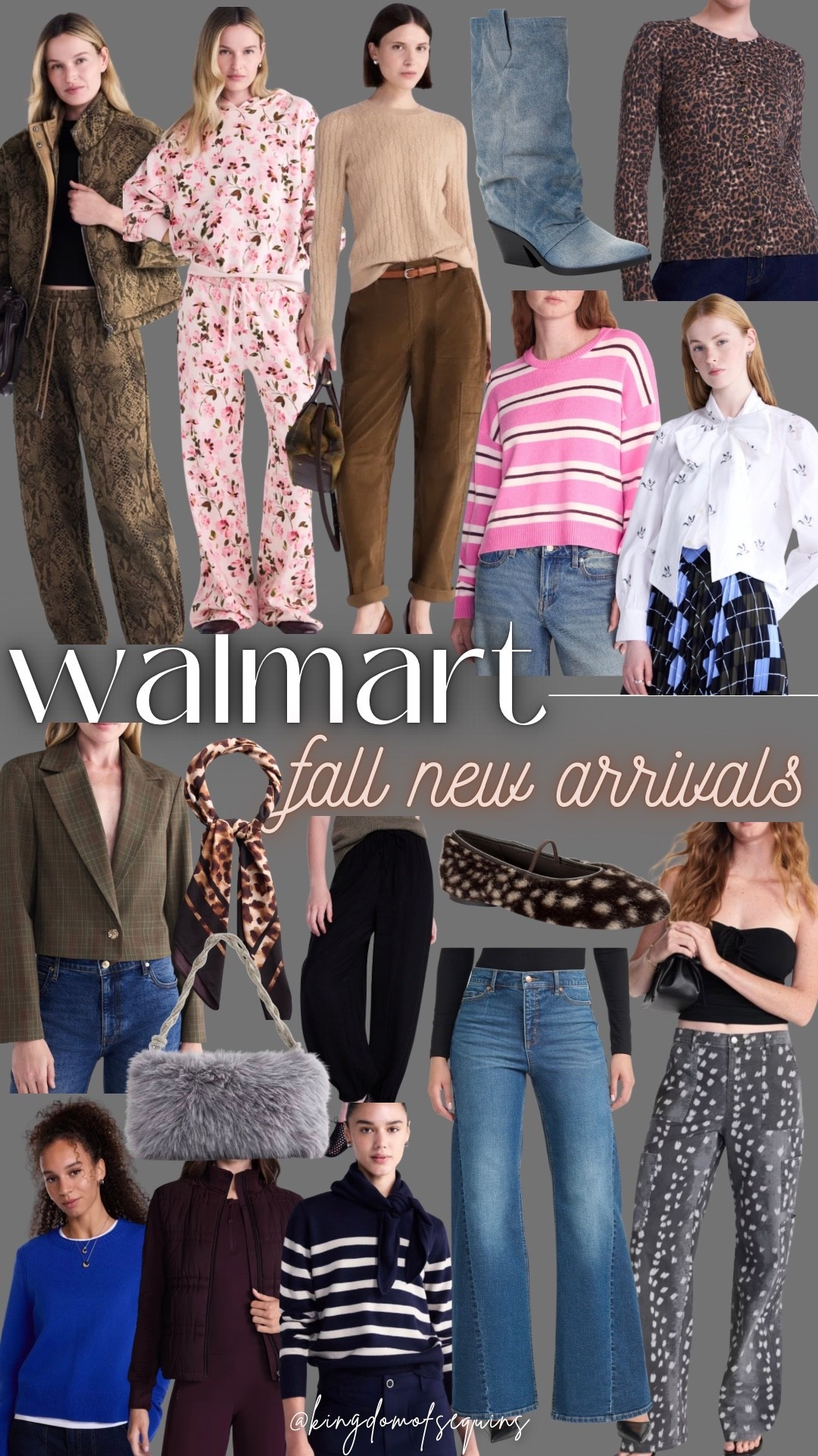 New arrivals for fall from Walmart