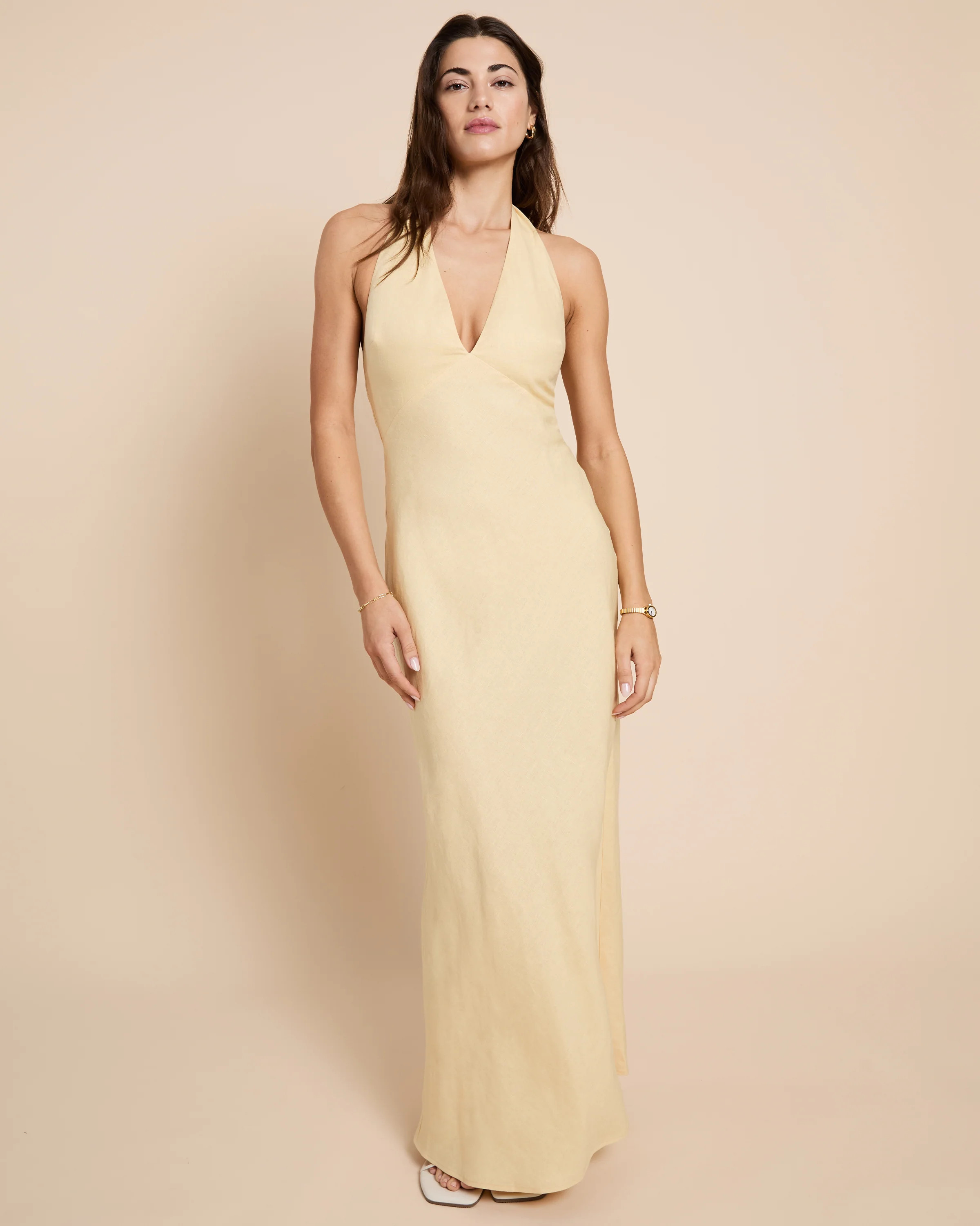 Ashlyn Linen Dress | Few Moda