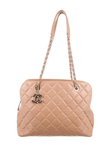 Chanel Quilted Shopping Tote | The Real Real, Inc.