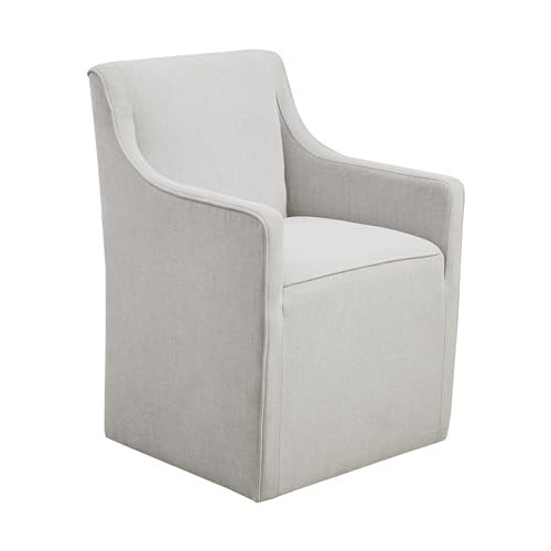 Madison Park Charlotte Dinning Chair, 24.5" W x 24" D x 34" H, Grey | Amazon (US)