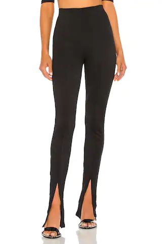 Amanda Uprichard Malta Pants in Black from Revolve.com | Revolve Clothing (Global)