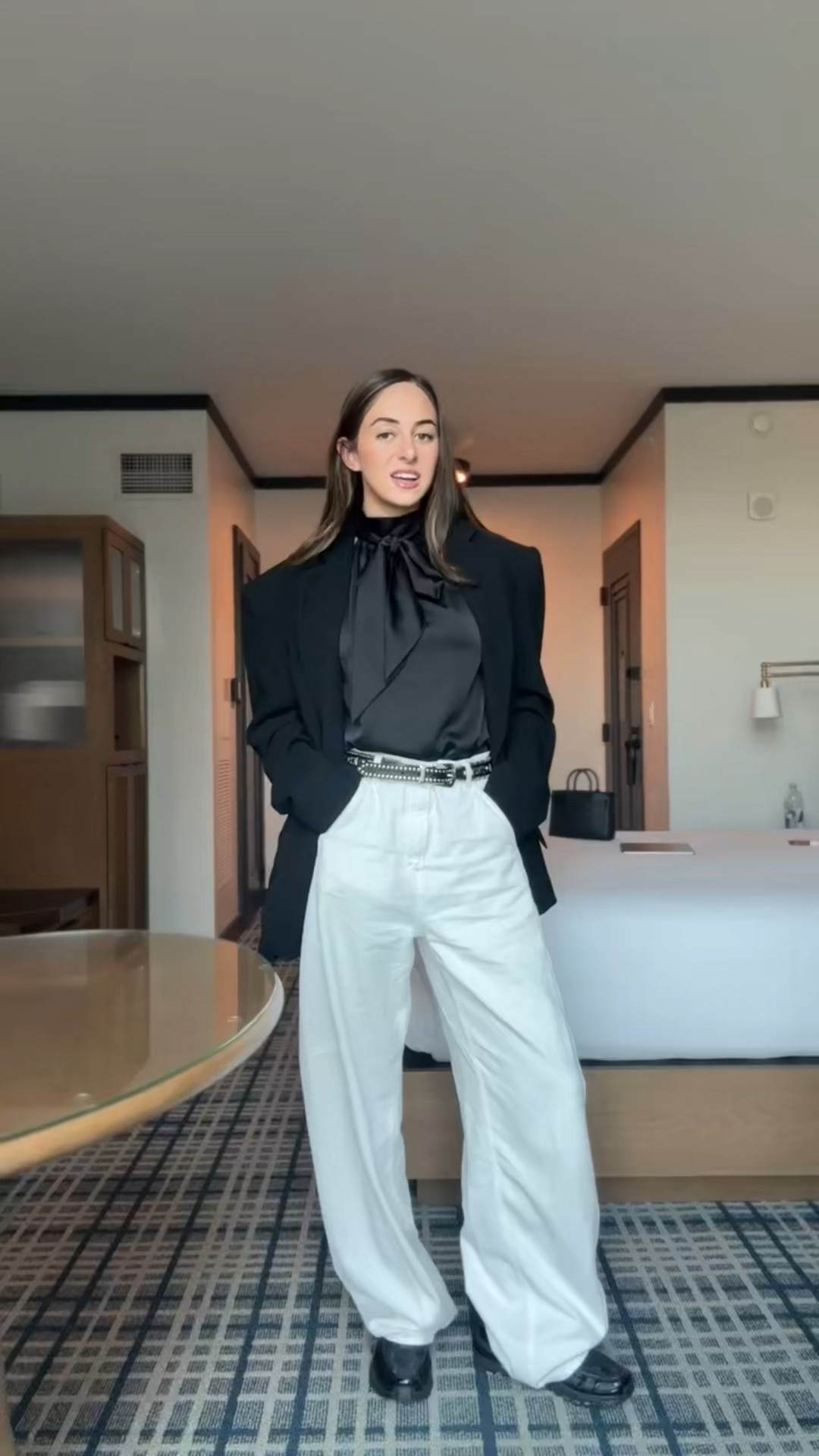 my outfit to speak at ltkcon 🖤 

#LTKStyleTip #LTKWorkwear #LTKCon