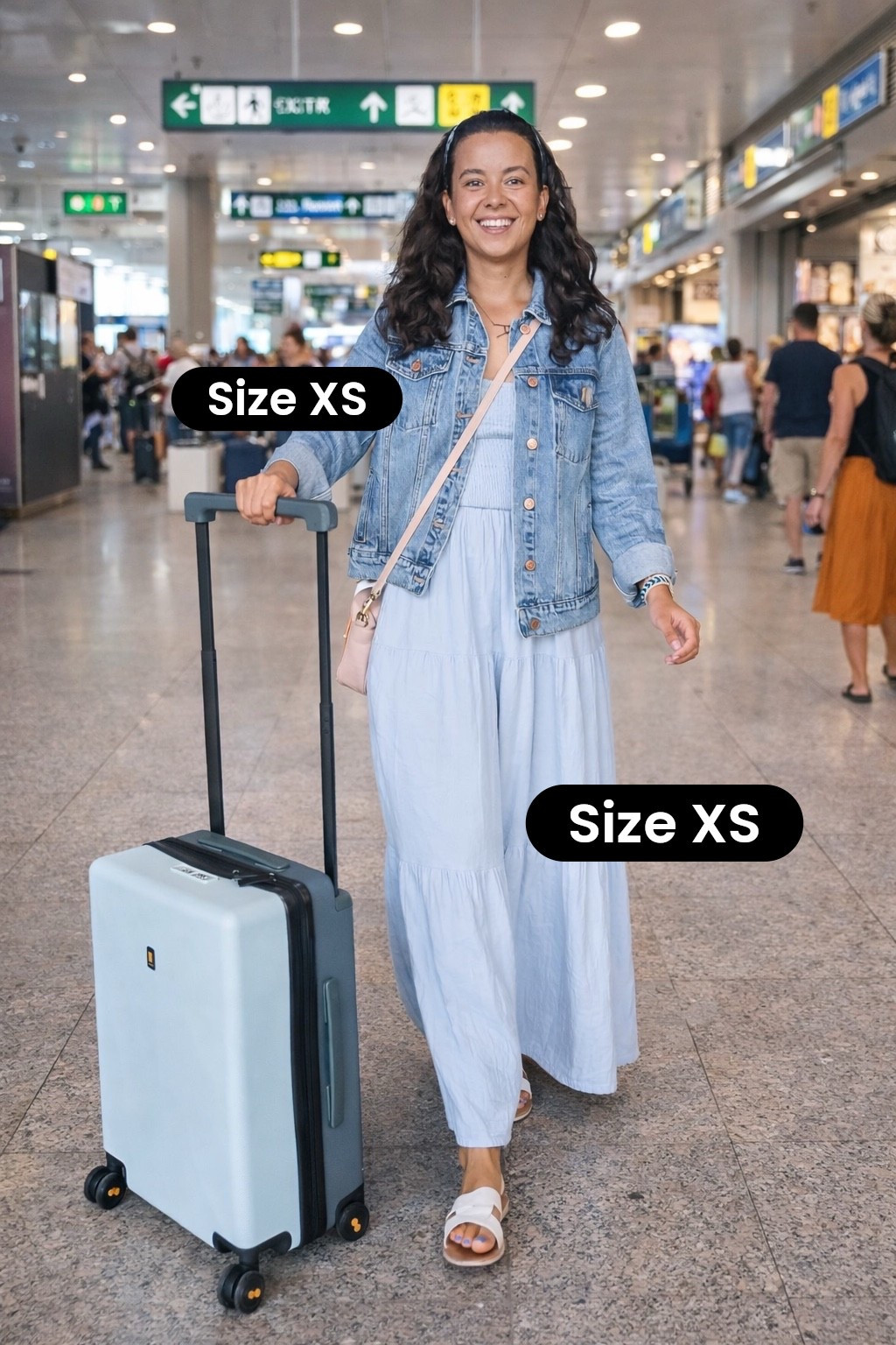 I love wearing maxi dresses for shorter travel days! Sure, there are not many ways you can style them, and I generally don’t recommend them for traveling, but they’re fine if you’re going on a shorter trip (less than 10 days) - this one is super comfortable! 

#LTKTravel